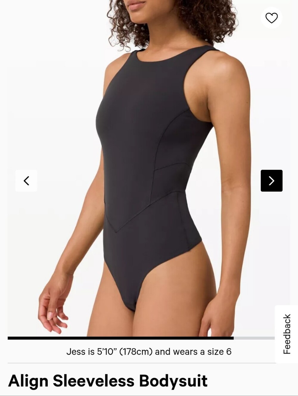 Lululemon Align Sleeveless Bodysuit